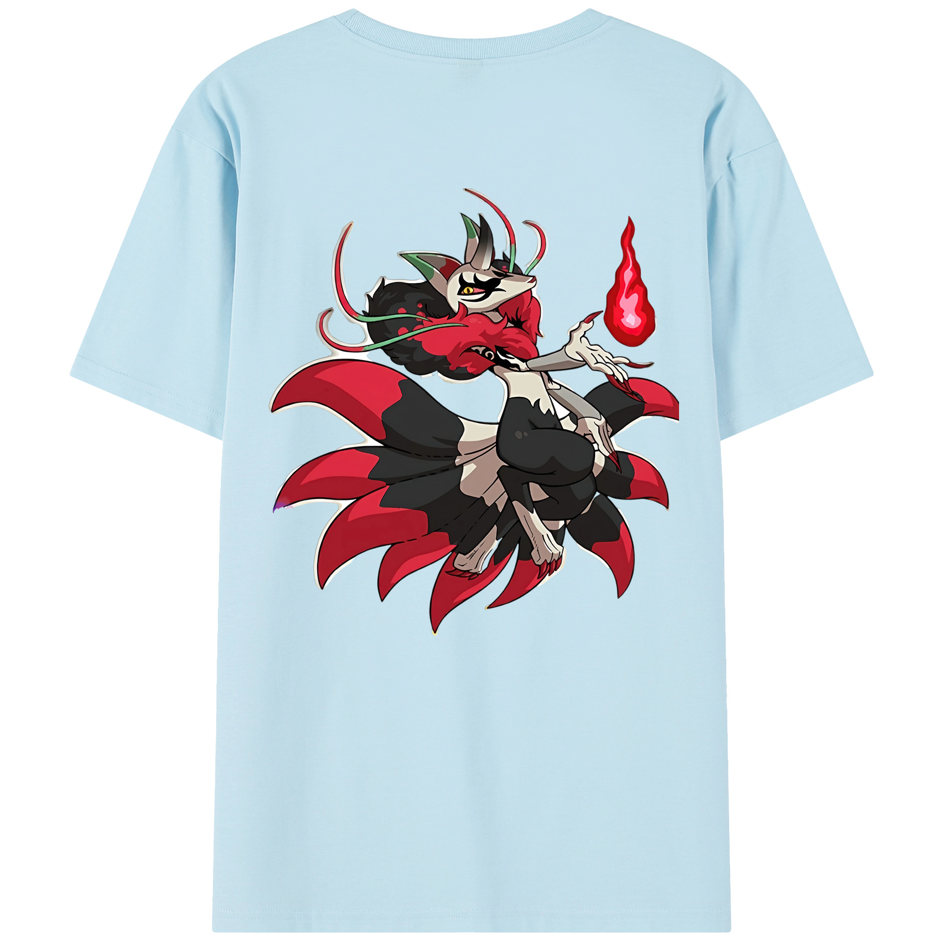 （画像用） 妖怪ウォッチ Yo-kai Watch 綿100％半袖Tシャツ（背面プリント）